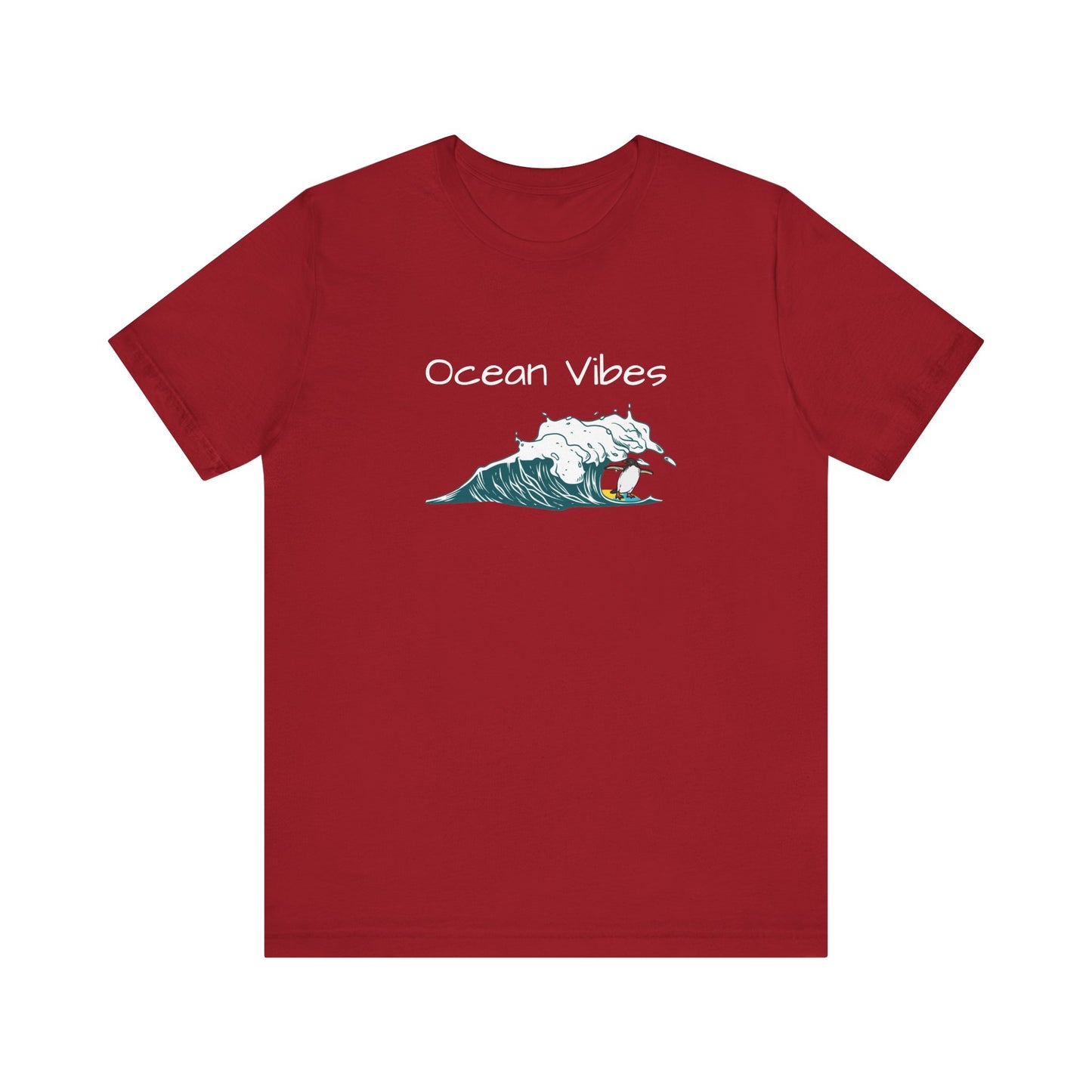 Ocean Vibes. Unisex Jersey Short Sleeve Tee