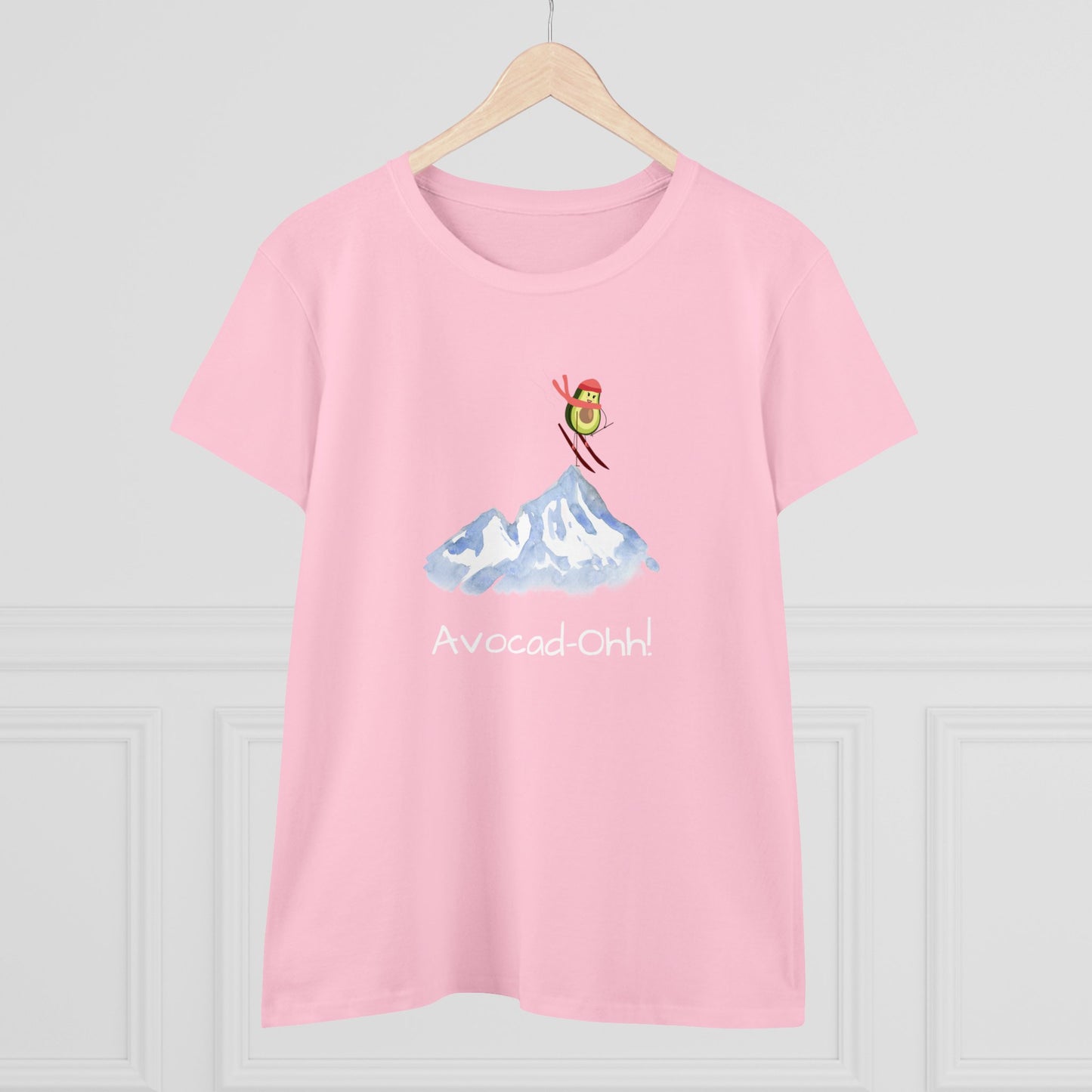 Avocad-Ohh!. Women's Midweight Cotton Tee