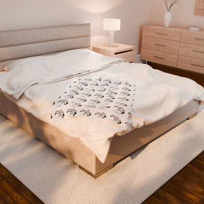 Puppy Love. Plush Blanket