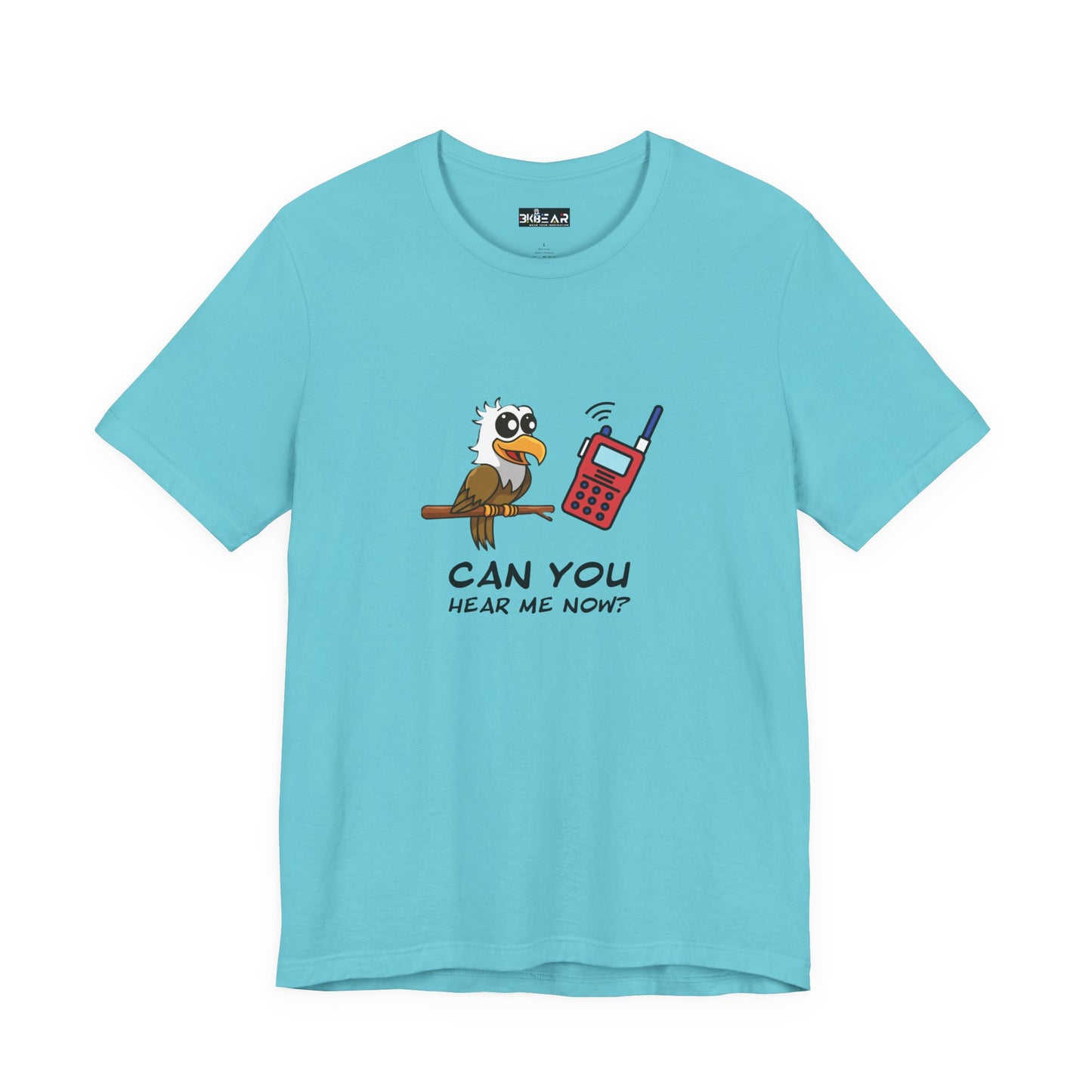Burrowing Owl. Can You Hear Me Now? Unisex Jersey Short Sleeve Tee