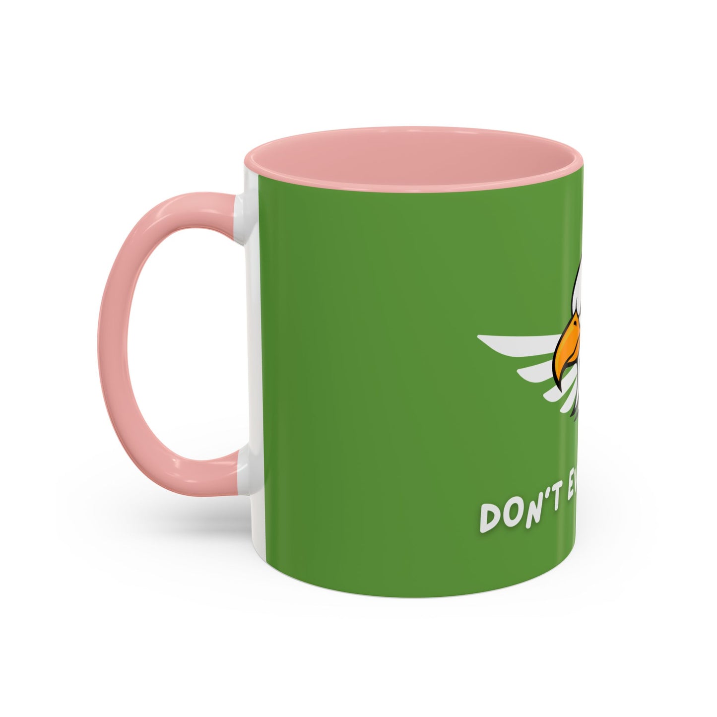 Don't Ever Give Up! Time Coffee Mug, 11oz