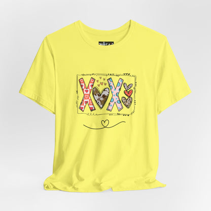 Sign of Love. XOXO.  Women's Unisex Jersey Short Sleeve Tee