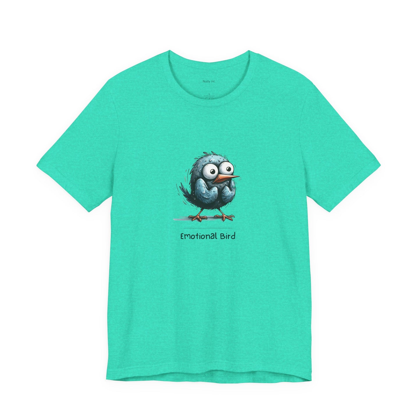 Emotional Bird. Unisex Jersey Short Sleeve Tee