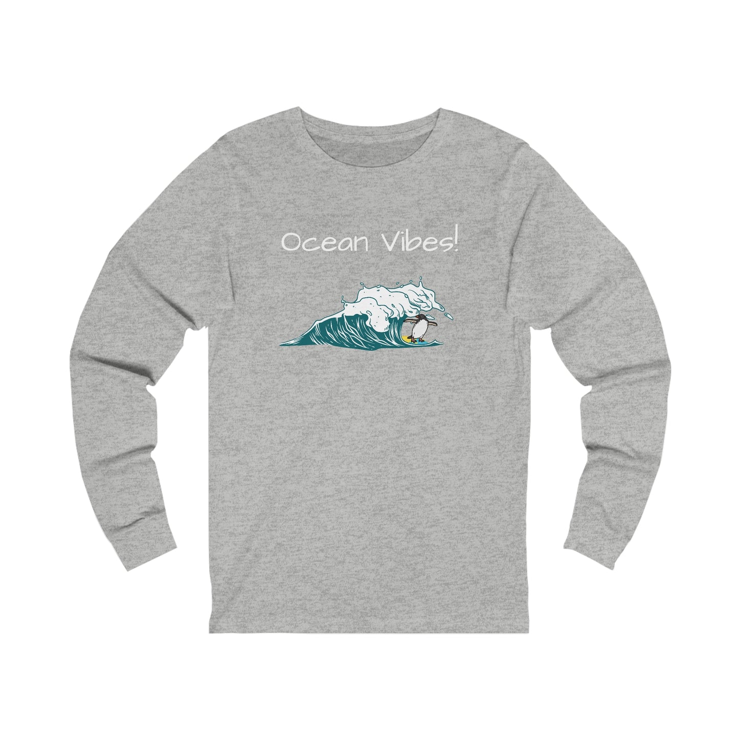 Ocean Vibes! Unisex Jersey Long Sleeve Tee