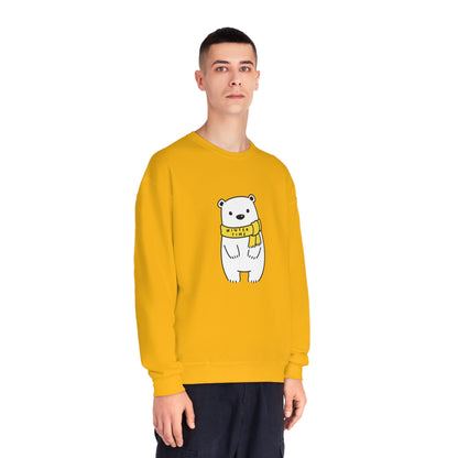 Winter Time BK Bear. Unisex NuBlend® Crewneck Sweatshirt