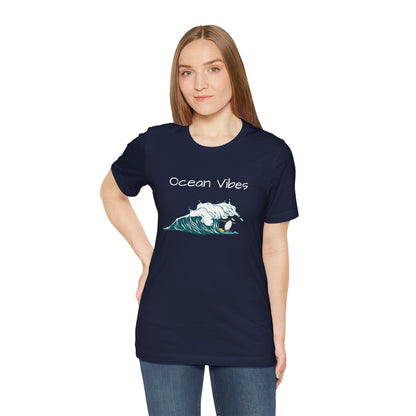 Ocean Vibes. Unisex Jersey Short Sleeve Tee