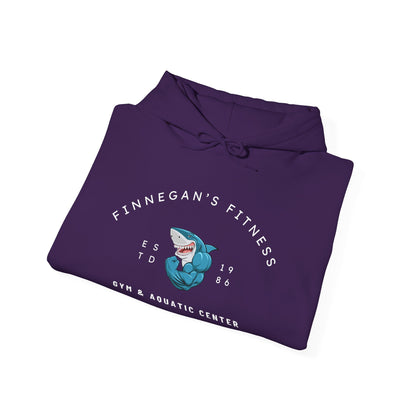 Shark Gym Hoodie – Finnegan’s Fitness & Aquatic Center Sweatshirt