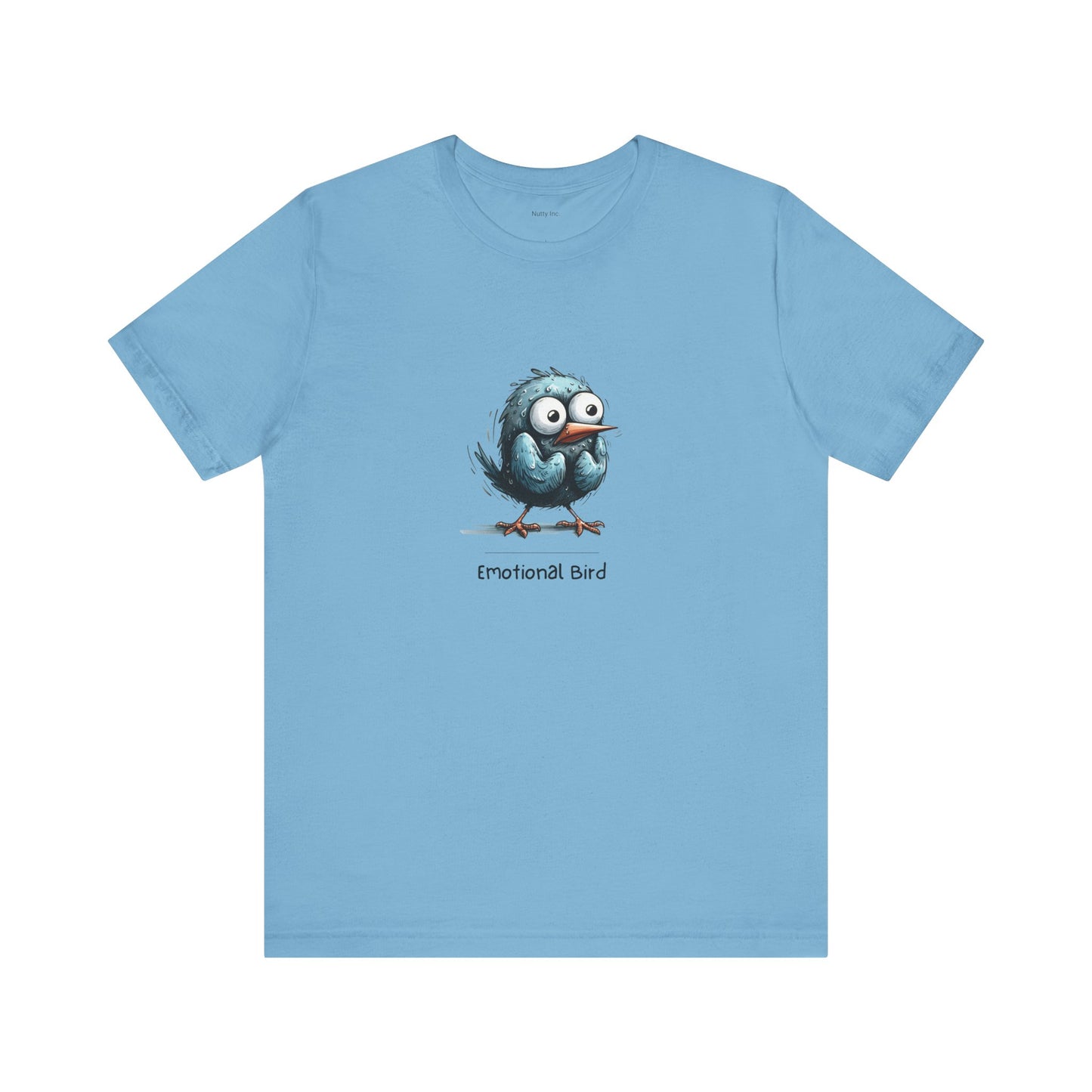 Emotional Bird. Unisex Jersey Short Sleeve Tee