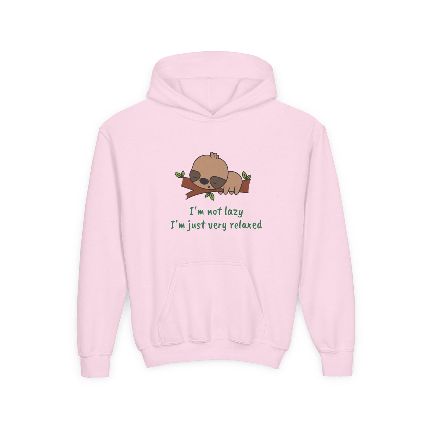 I'm Not Lazy. I'm Just Very Relaxed. Kids Hoodie