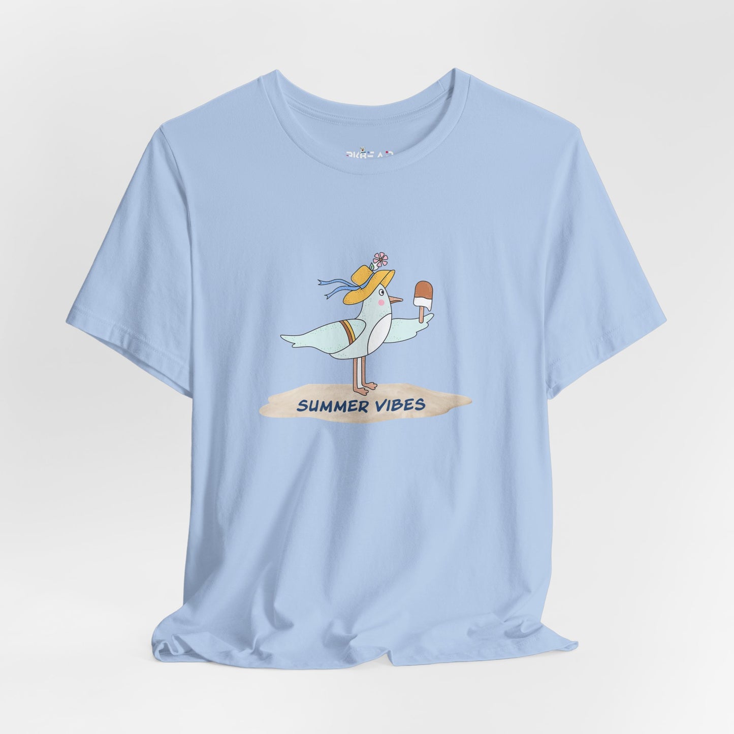 Regal Seagull Summer Vibes. Unisex Jersey Short Sleeve Tee