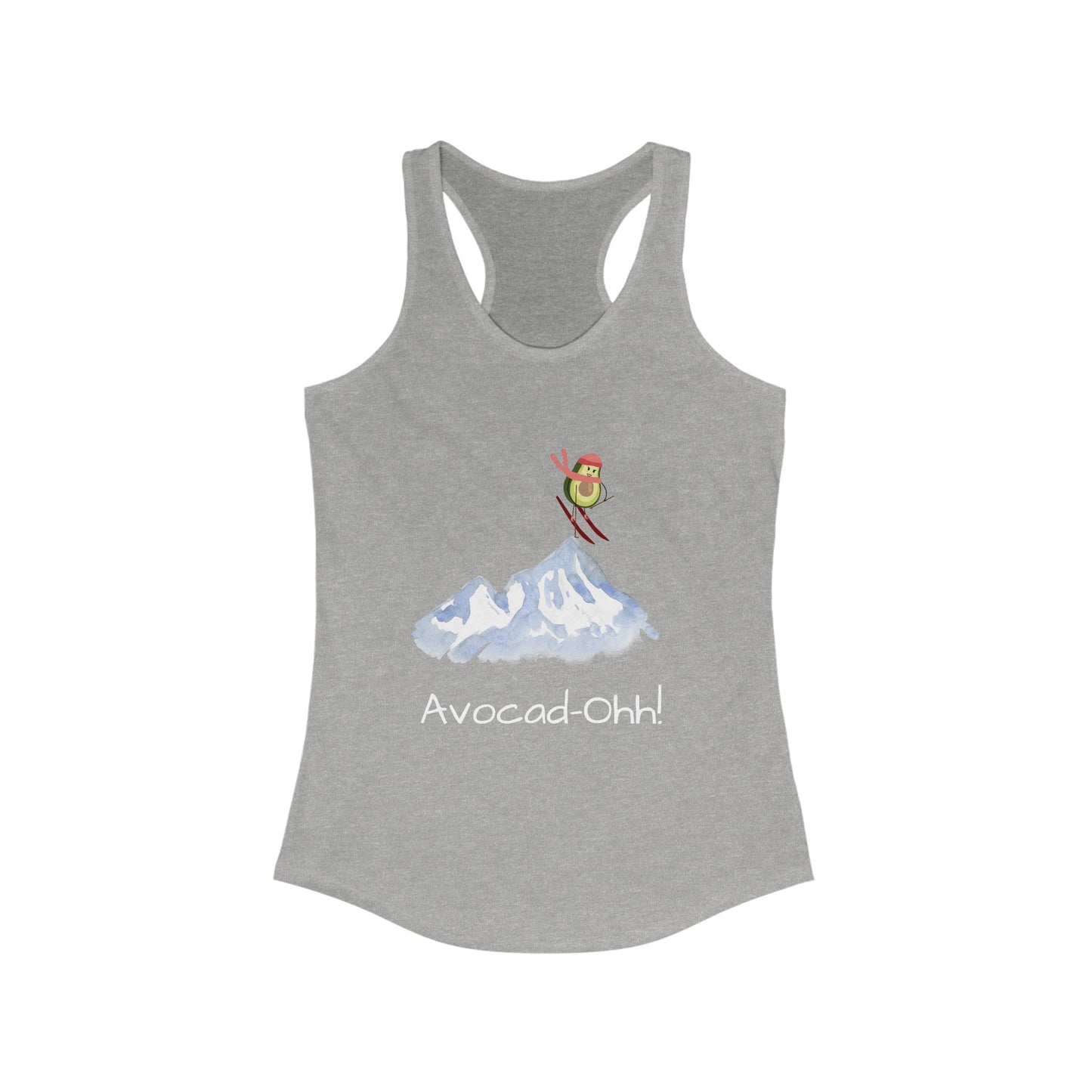 Avocad-Ohh! Women's Ideal Racerback Tank