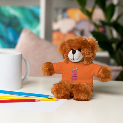 I Love Summer Lion . Stuffed Animals with Tee