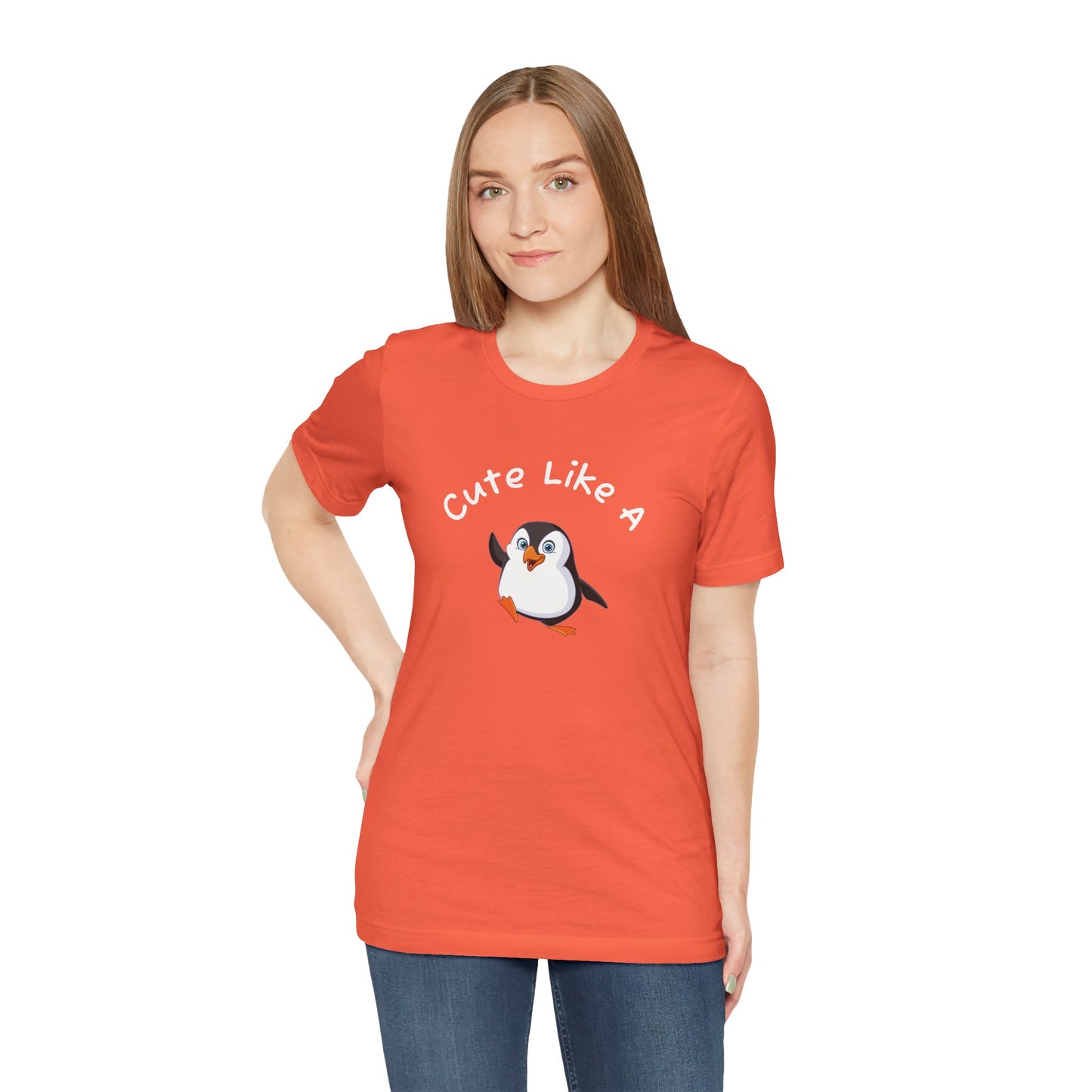 Cute Like a Penguin. Unisex Jersey Short Sleeve Tee