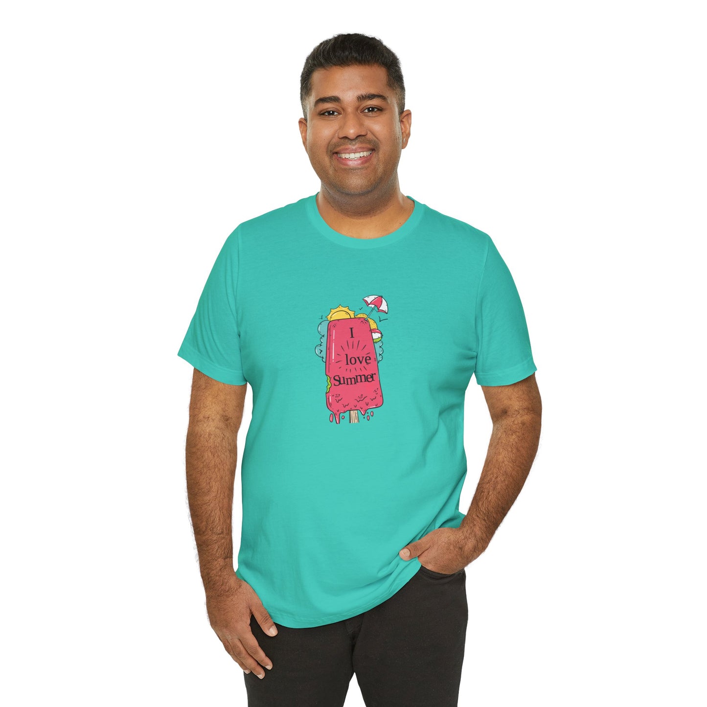 I Love Summer. Unisex Jersey Short Sleeve Tee