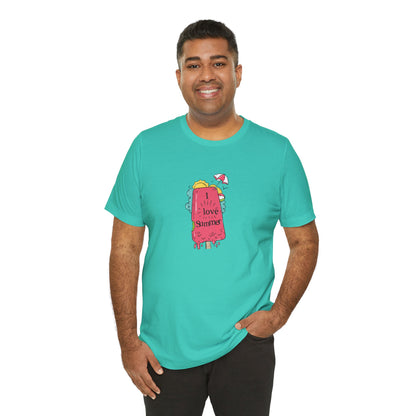 I Love Summer. Unisex Jersey Short Sleeve Tee