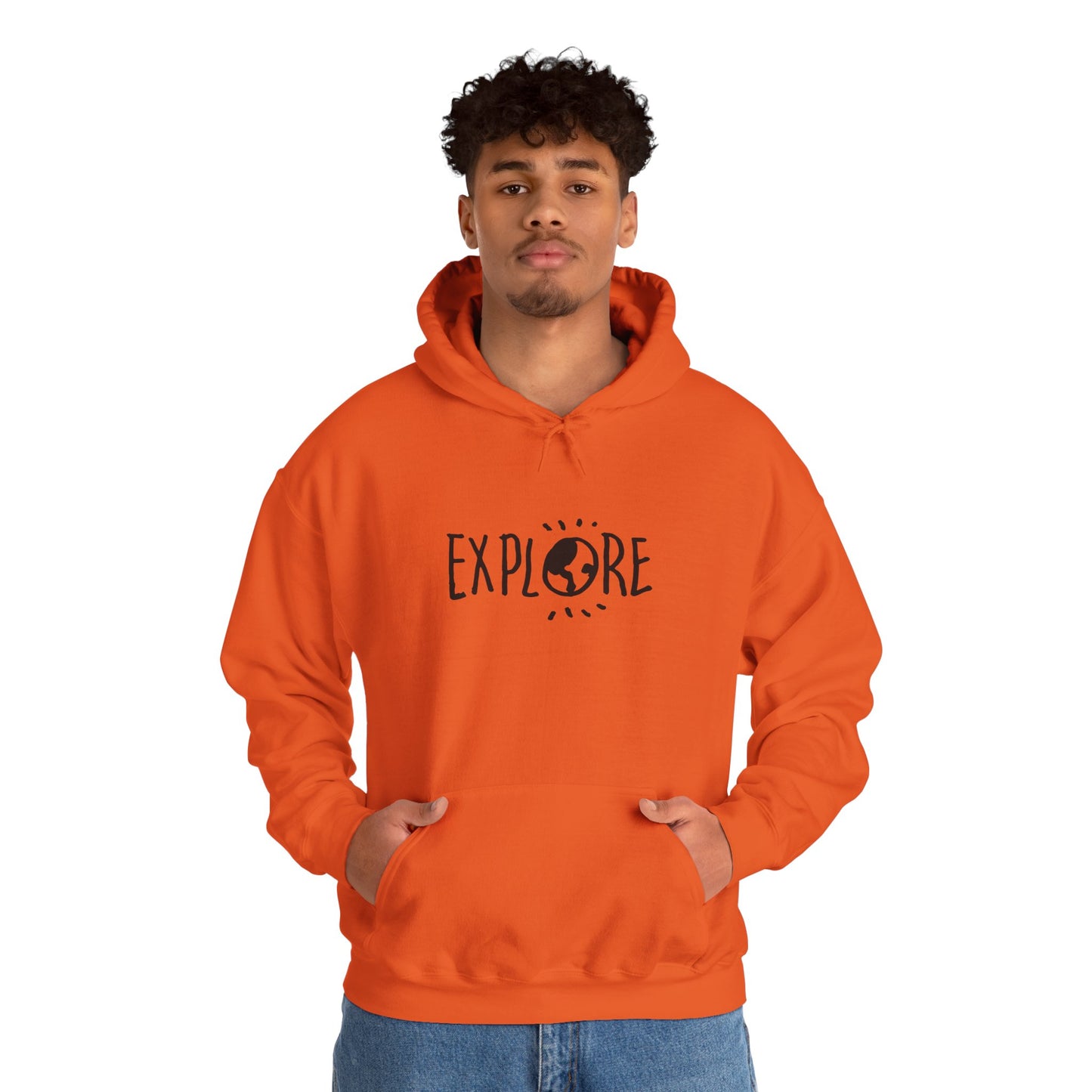 Explore Hoodie – Adventure Graphic Sweatshirt, Unisex Outdoor Hoodie