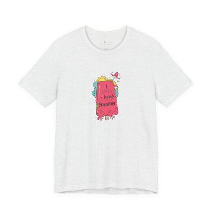 I Love Summer. Unisex Jersey Short Sleeve Tee