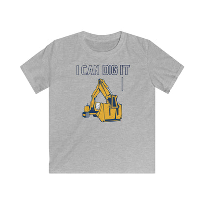 I Can Dig It. Kids Softstyle Tee