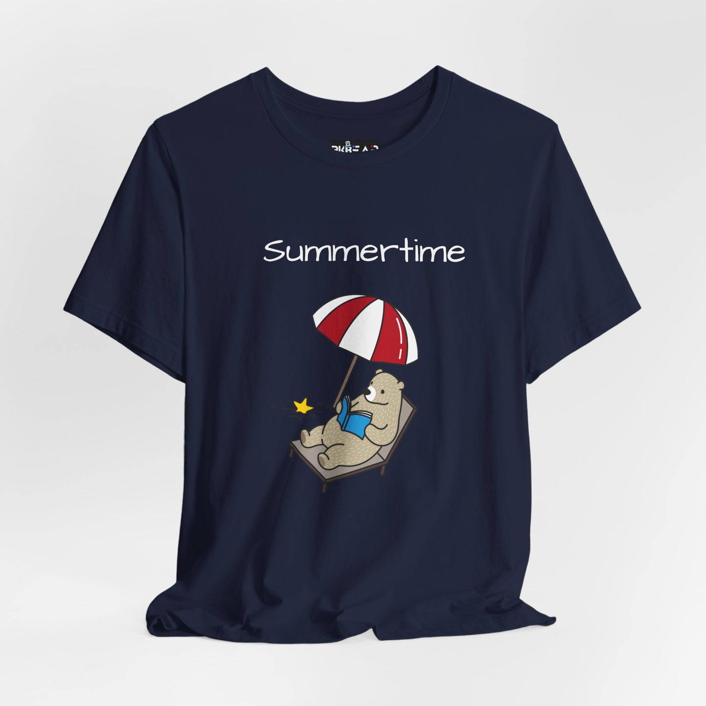 Summertime. Bear.  Unisex Jersey Short Sleeve Tee