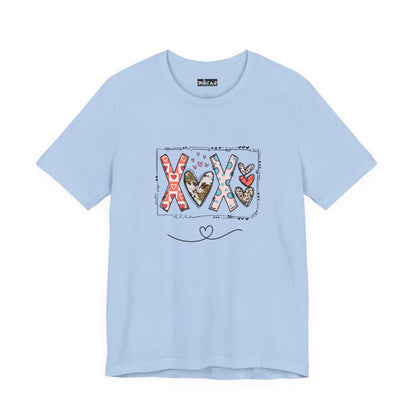 Sign of Love. XOXO.  Women's Unisex Jersey Short Sleeve Tee
