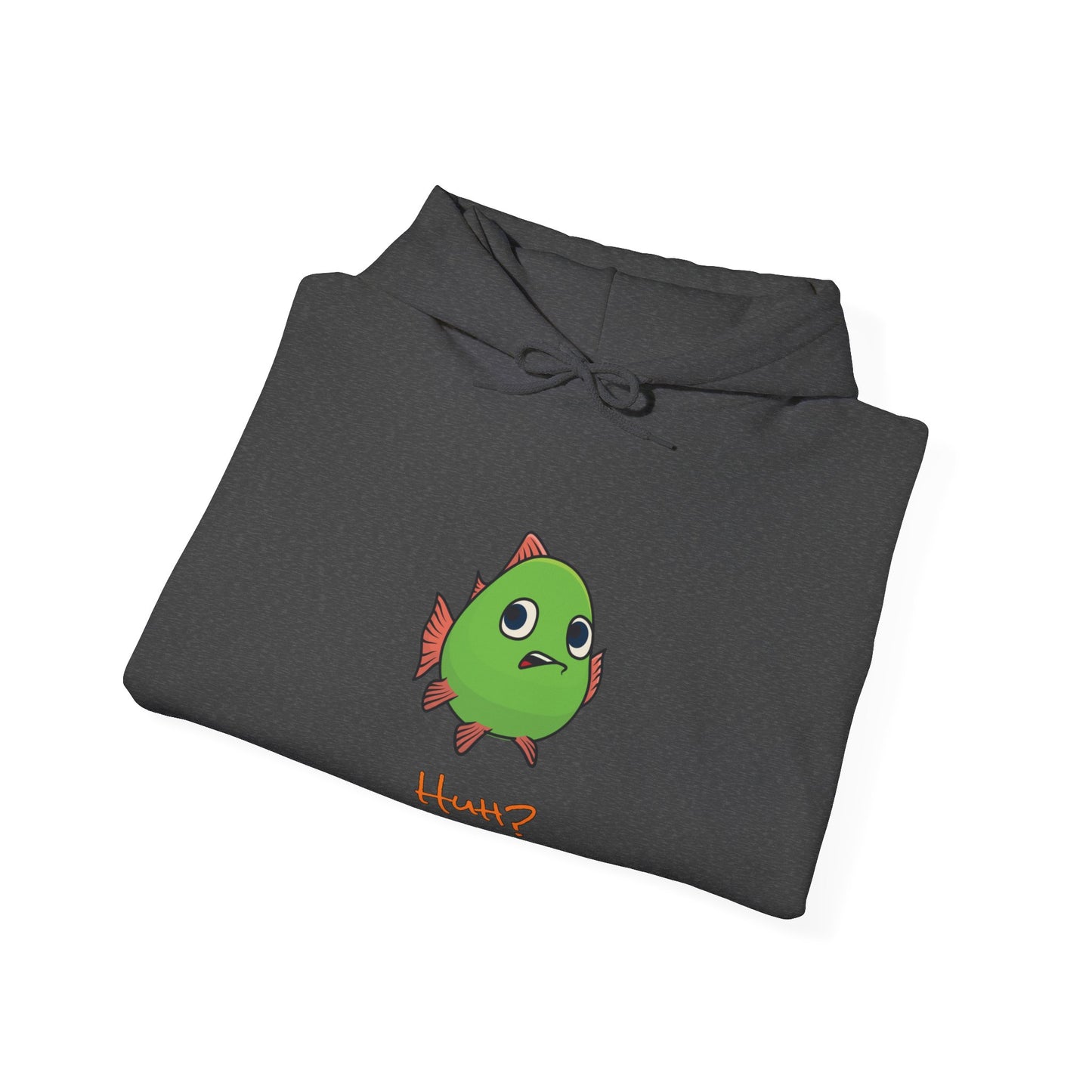 Fish In Total Disbelief. Unisex Hooded Sweatshirt.