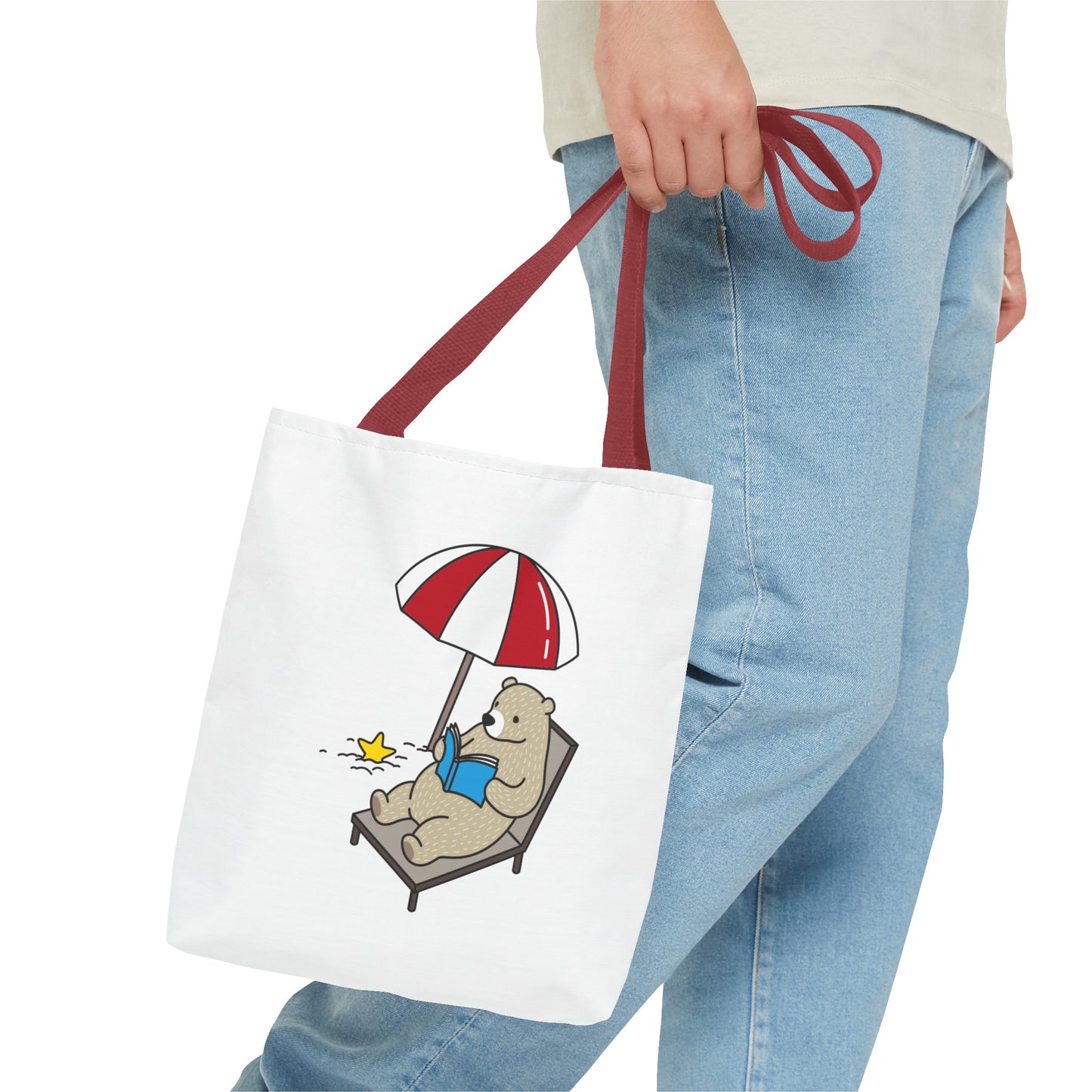 Summer Time Bear. Tote Bag (AOP)