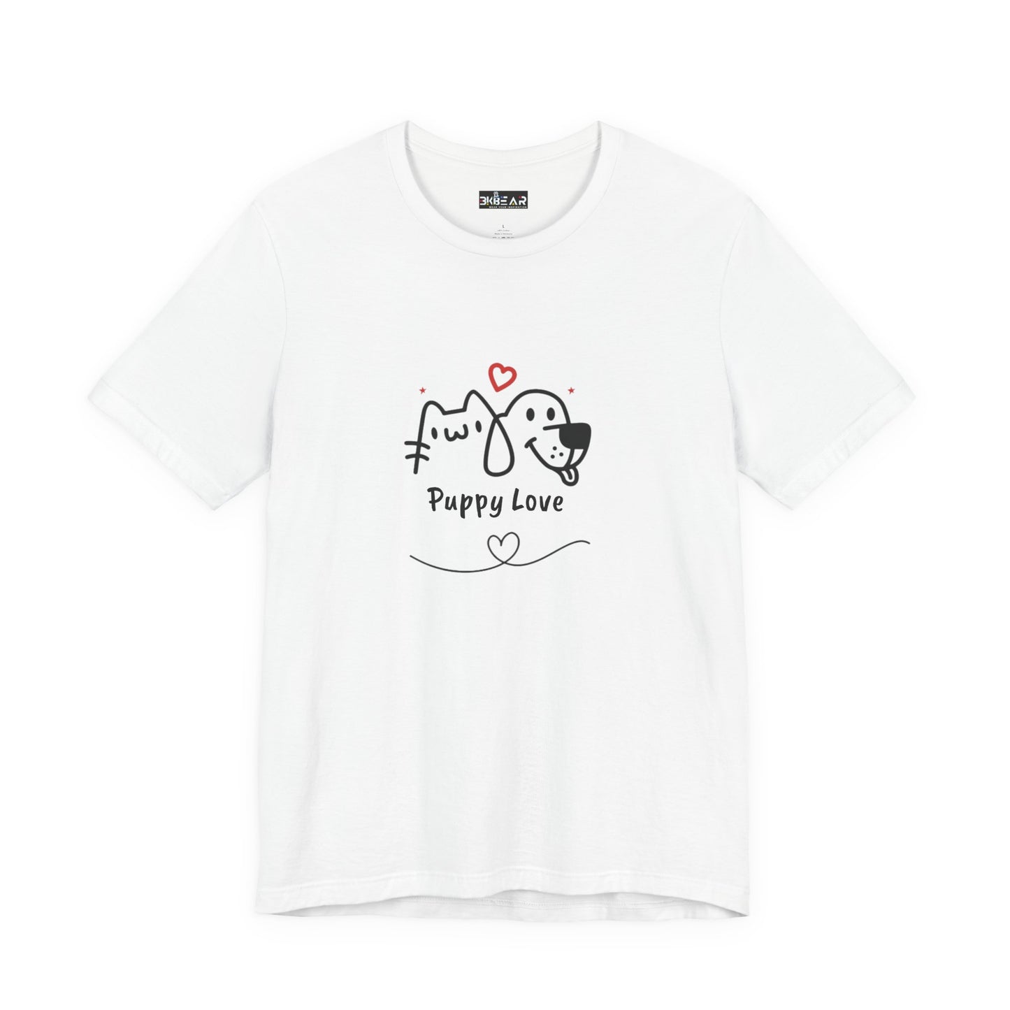 Puppy Love. Unisex Jersey Short Sleeve Tee