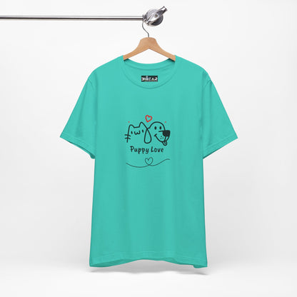 Puppy Love. Unisex Jersey Short Sleeve Tee