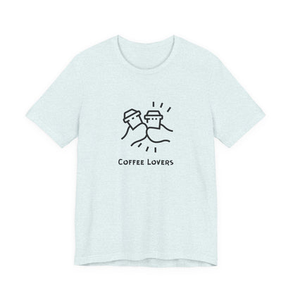 Coffee Lovers Unisex Jersey Tee – Funny Coffee Graphic T-Shirt For Men & Women