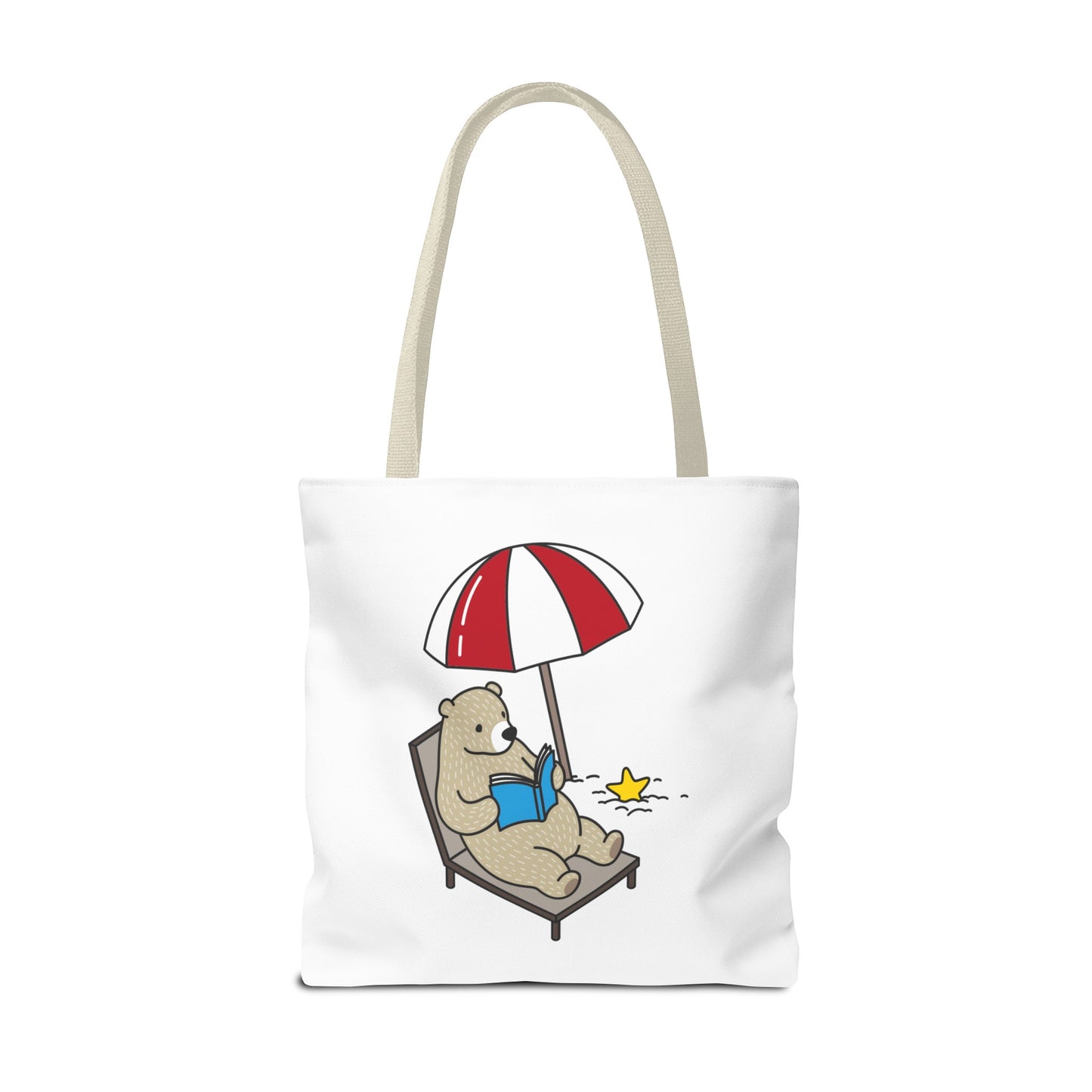 Summer Time Bear. Tote Bag (AOP)