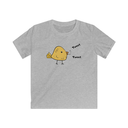 Tweet. Tweet. Kids Softstyle Tee