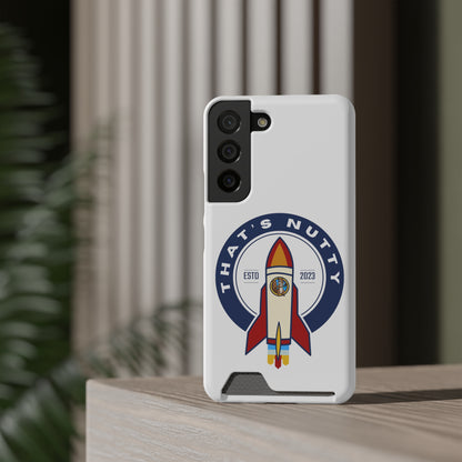 That's Nutty. Phone Case With Card Holder