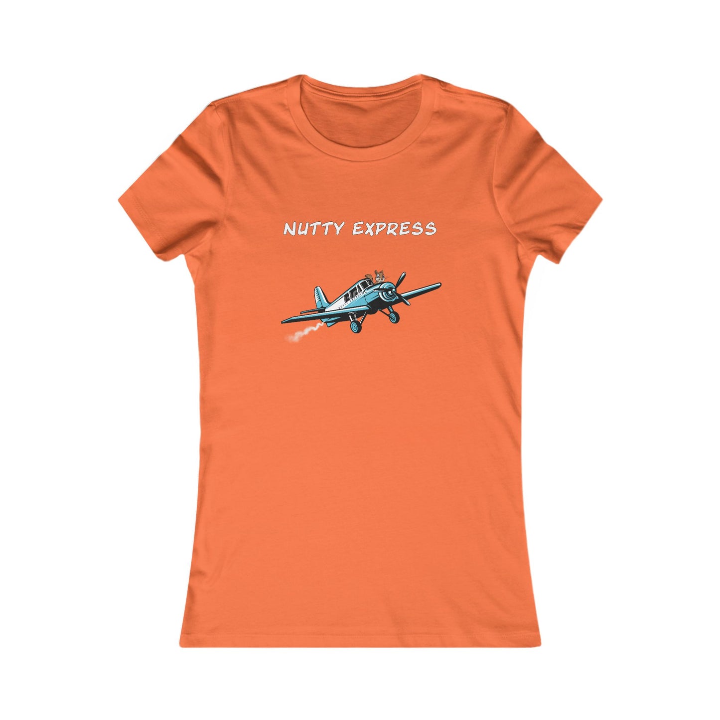 Nutty's Express Delivery. Always On-Time. Women's Favorite Tee