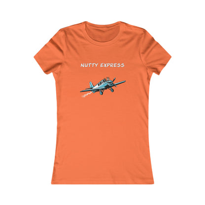 Nutty's Express Delivery. Always On-Time. Women's Favorite Tee