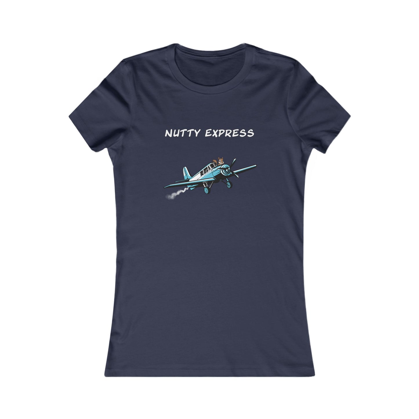 Nutty's Express Delivery. Always On-Time. Women's Favorite Tee
