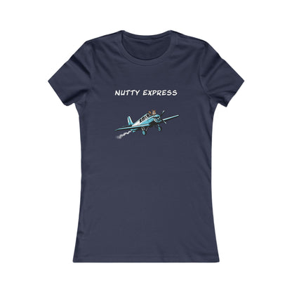 Nutty's Express Delivery. Always On-Time. Women's Favorite Tee