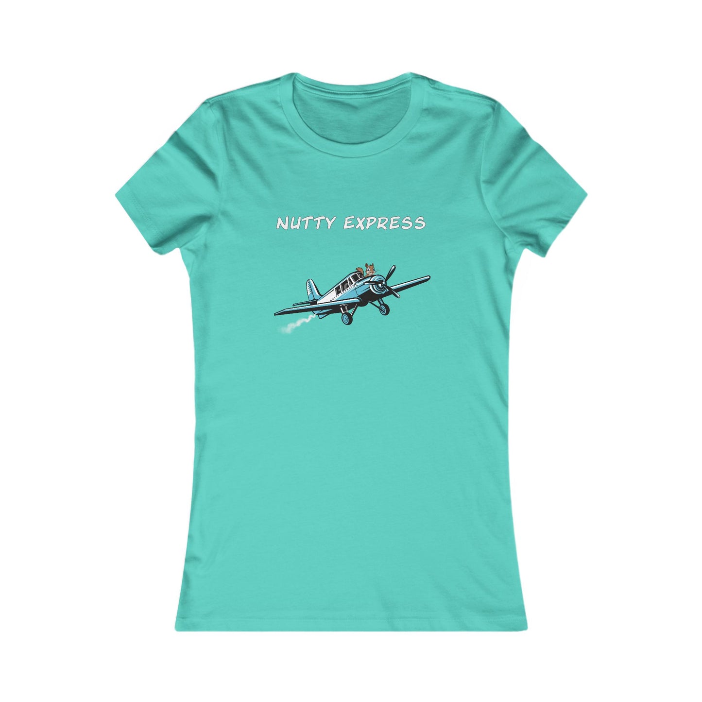 Nutty's Express Delivery. Always On-Time. Women's Favorite Tee
