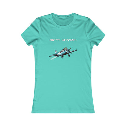Nutty's Express Delivery. Always On-Time. Women's Favorite Tee