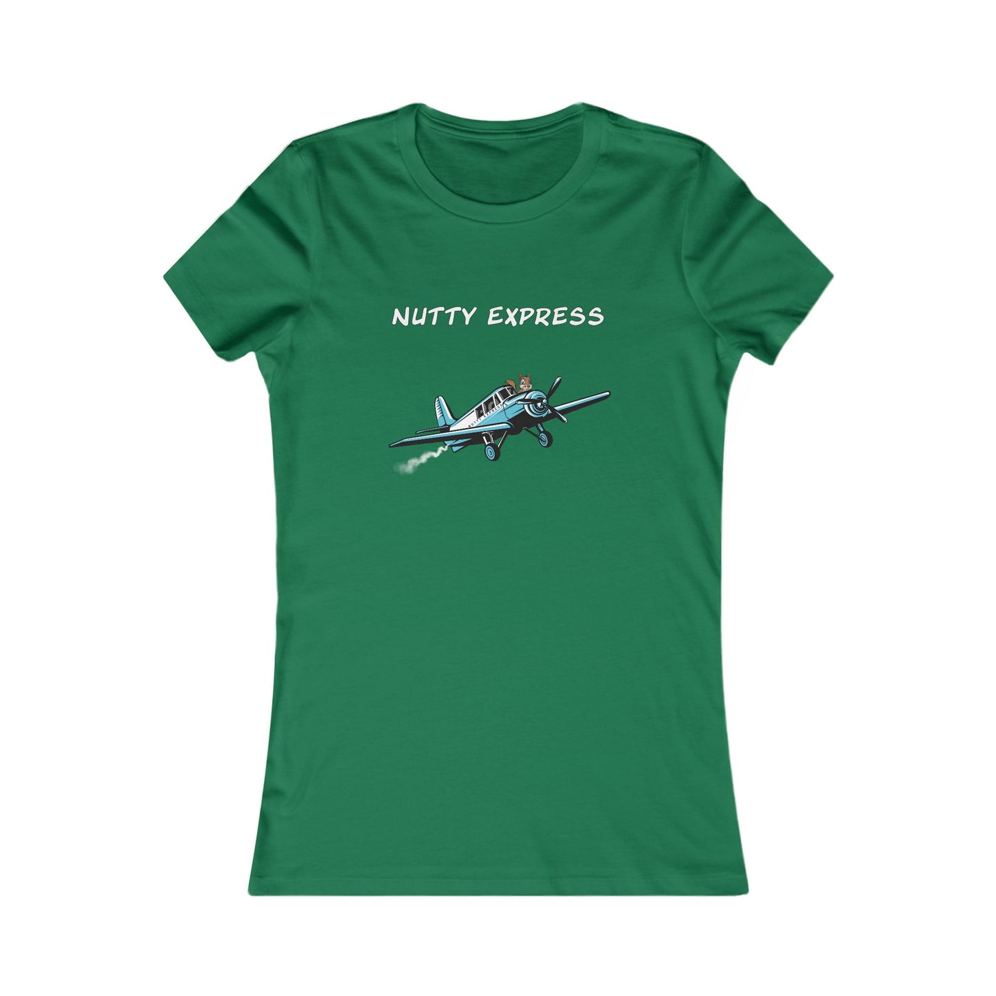 Nutty's Express Delivery. Always On-Time. Women's Favorite Tee
