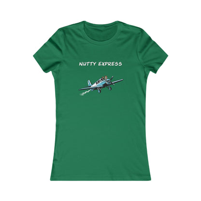 Nutty's Express Delivery. Always On-Time. Women's Favorite Tee