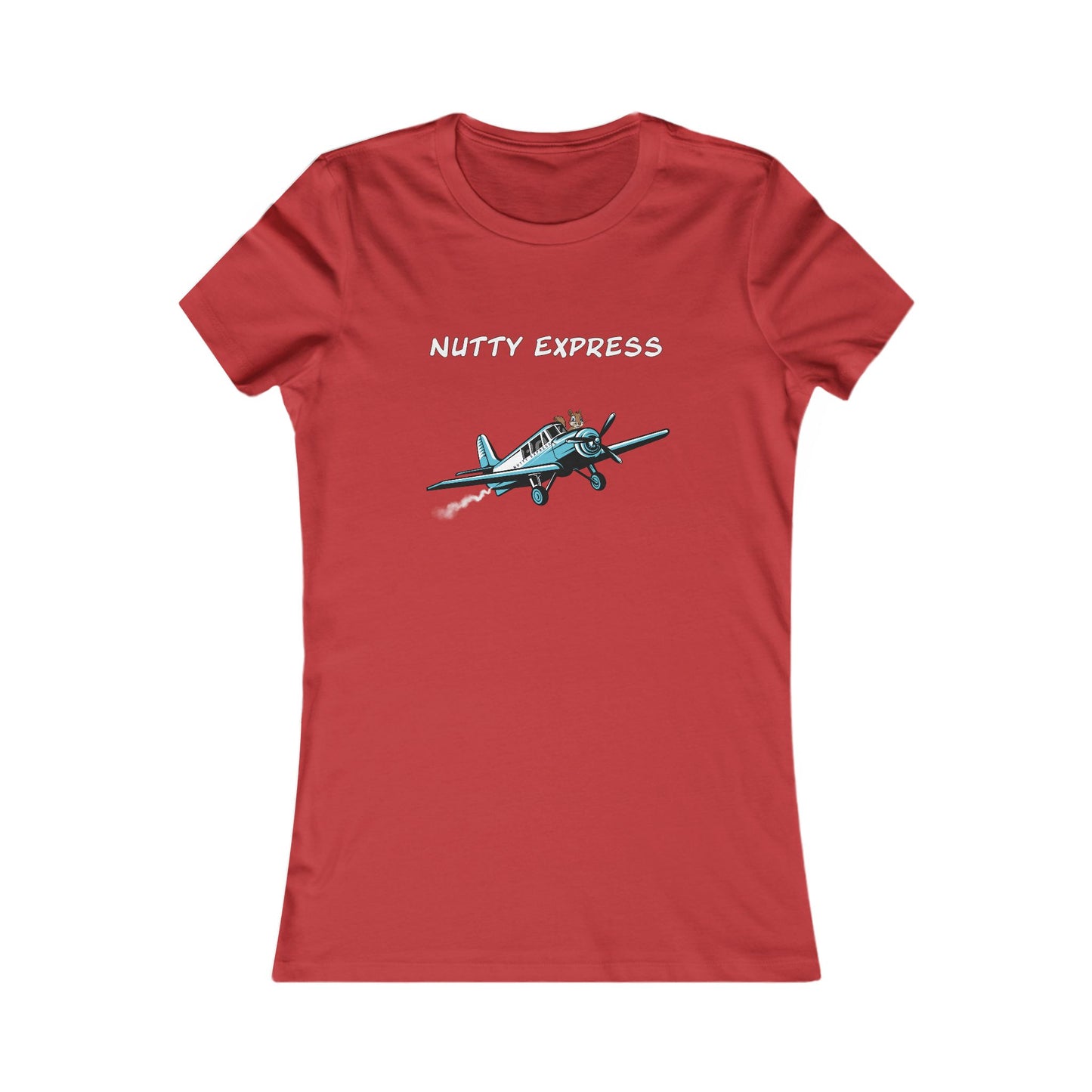 Nutty's Express Delivery. Always On-Time. Women's Favorite Tee