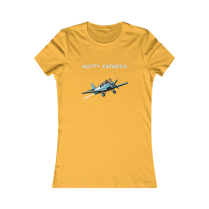 Nutty's Express Delivery. Always On-Time. Women's Favorite Tee