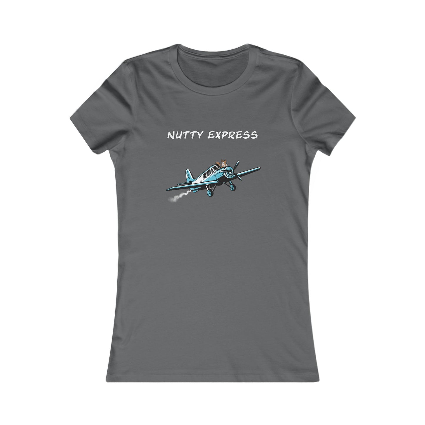 Nutty's Express Delivery. Always On-Time. Women's Favorite Tee