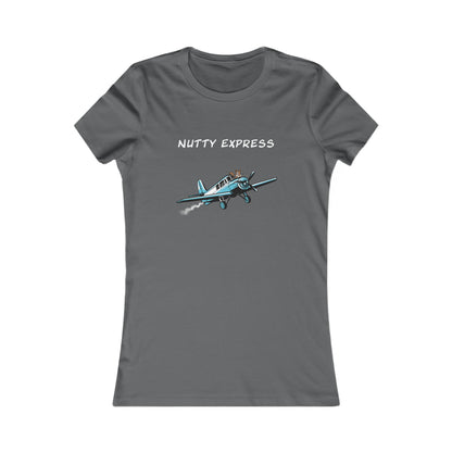 Nutty's Express Delivery. Always On-Time. Women's Favorite Tee