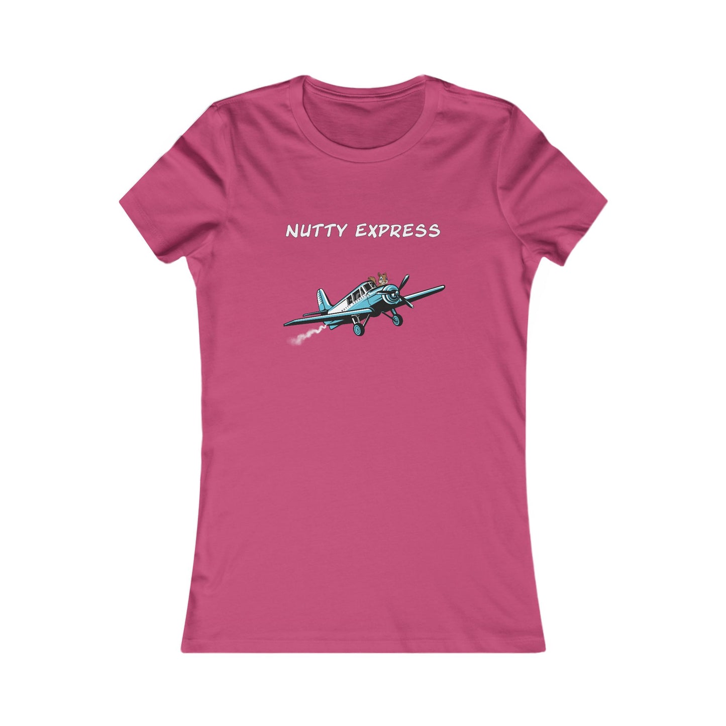 Nutty's Express Delivery. Always On-Time. Women's Favorite Tee