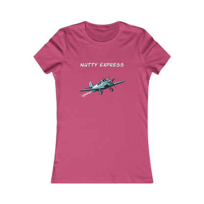 Nutty's Express Delivery. Always On-Time. Women's Favorite Tee