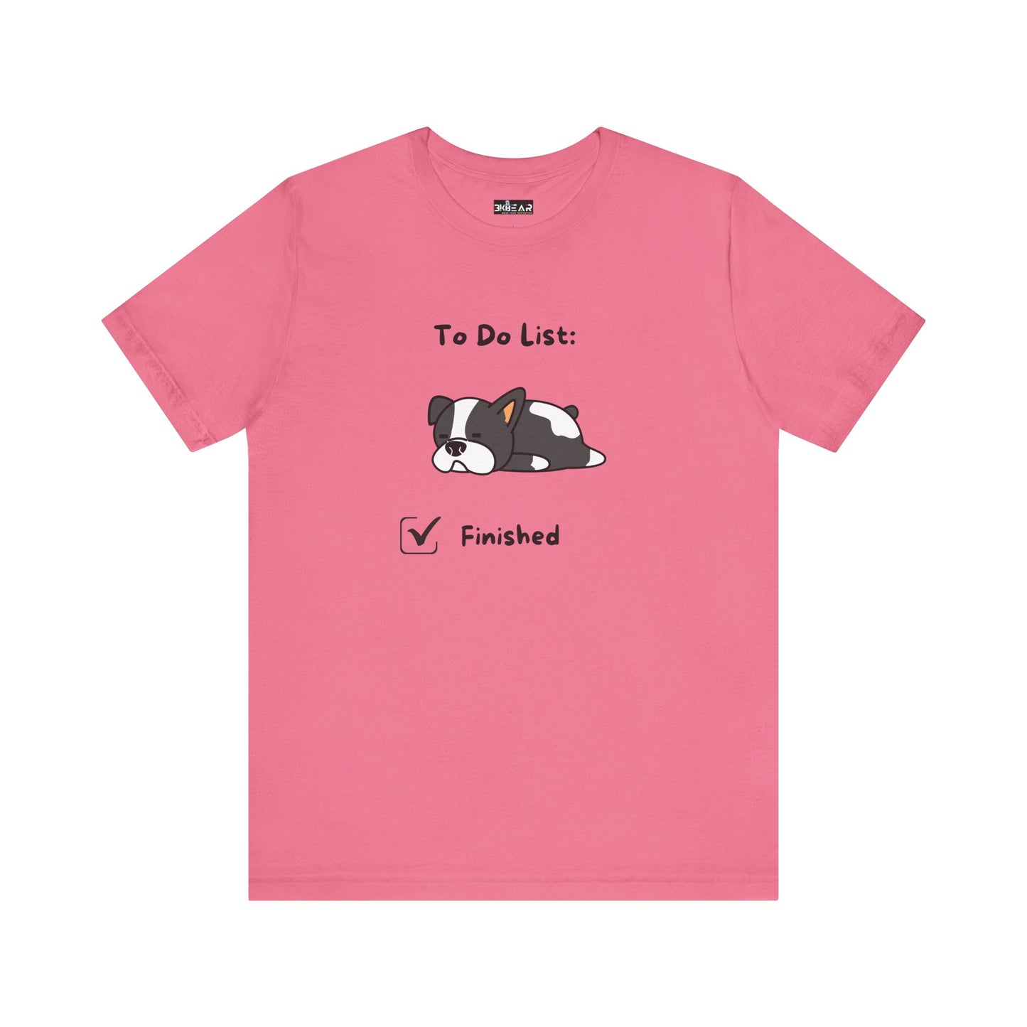 To Do List. Finished. Unisex Jersey Short Sleeve Tee