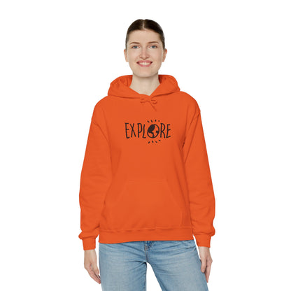 Explore Hoodie – Adventure Graphic Sweatshirt, Unisex Outdoor Hoodie
