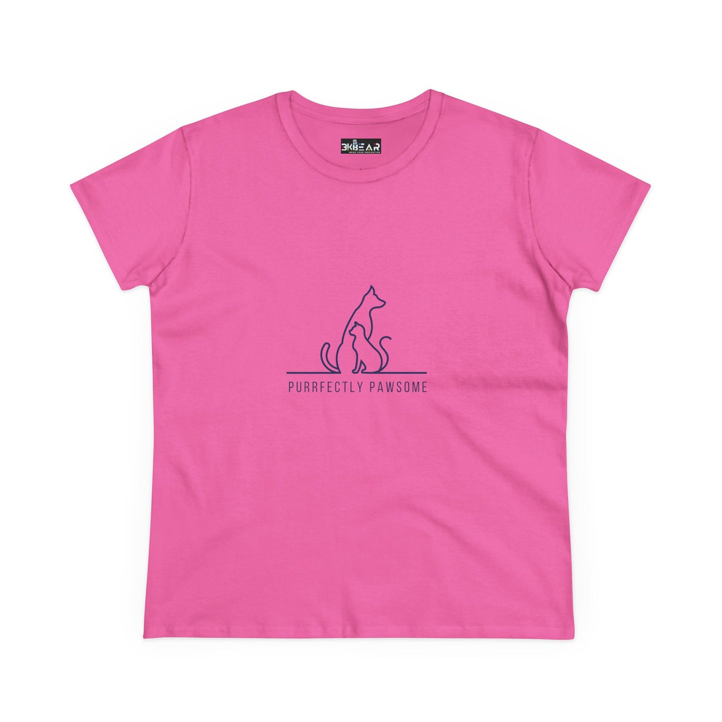 Purrfectly Pawsome – Dog And Cat Lover T-Shirt For Women
