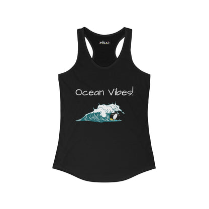 Ocean Vibes.  Women's Ideal Racerback Tank